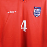 England 2002-03 Gerrard Away Kit  (XL)