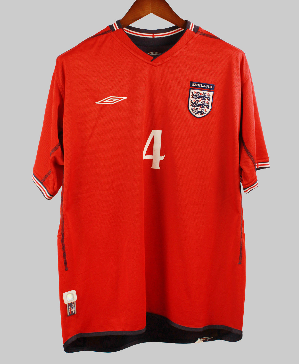England 2002-03 Gerrard Away Kit  (XL)