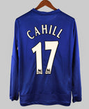 Everton 2005-06 Cahill Long Sleeve Home Kit (M)
