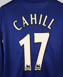 Everton 2005-06 Cahill Long Sleeve Home Kit (M)