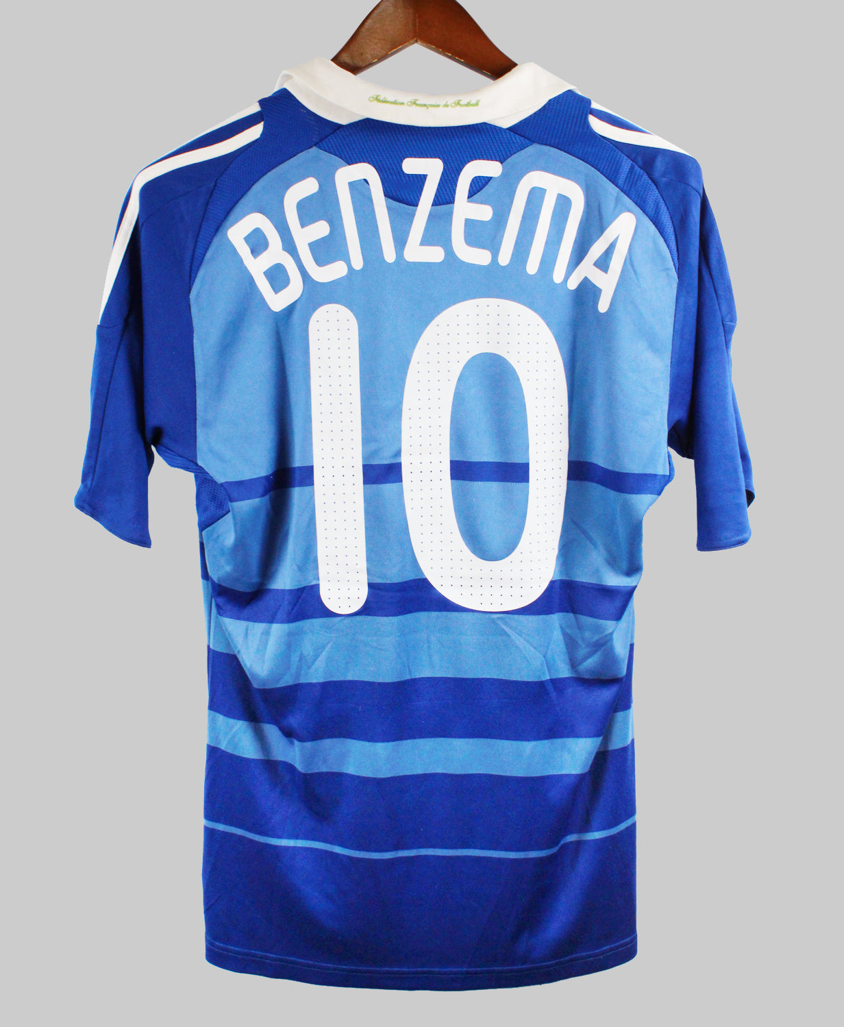 France 2008-09 Benzema Home Kit (S)