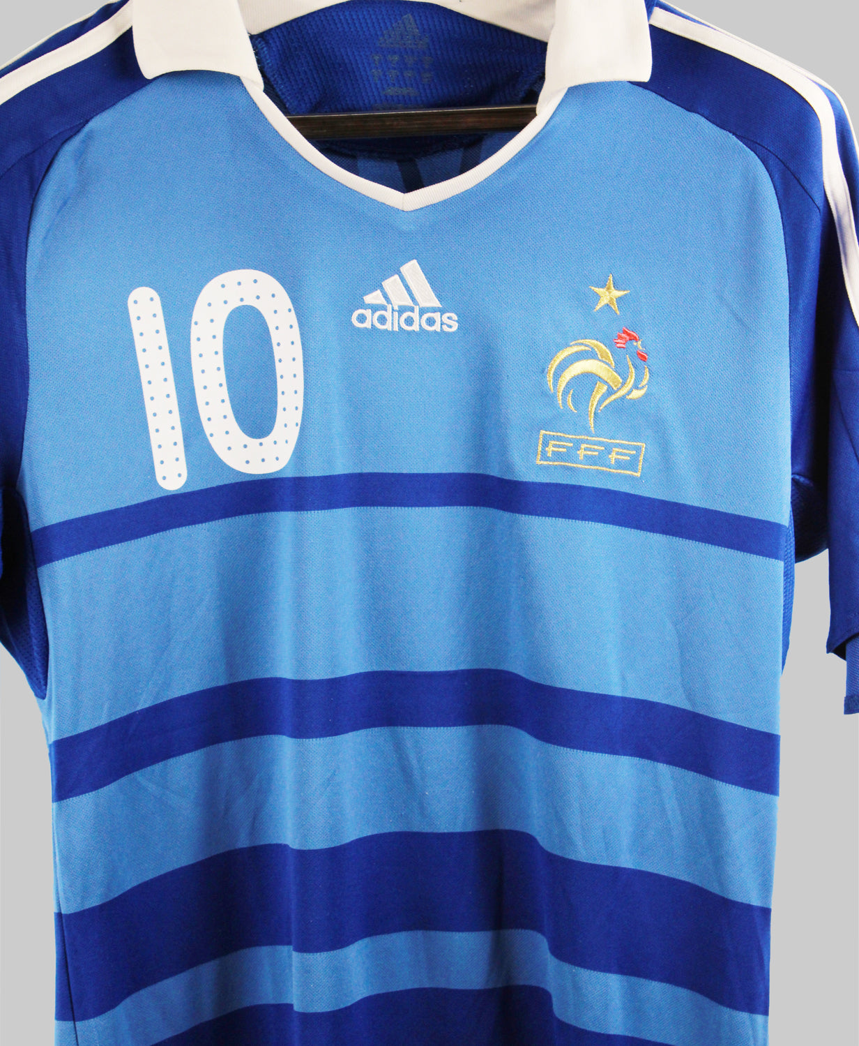 France 2008-09 Benzema Home Kit (S)