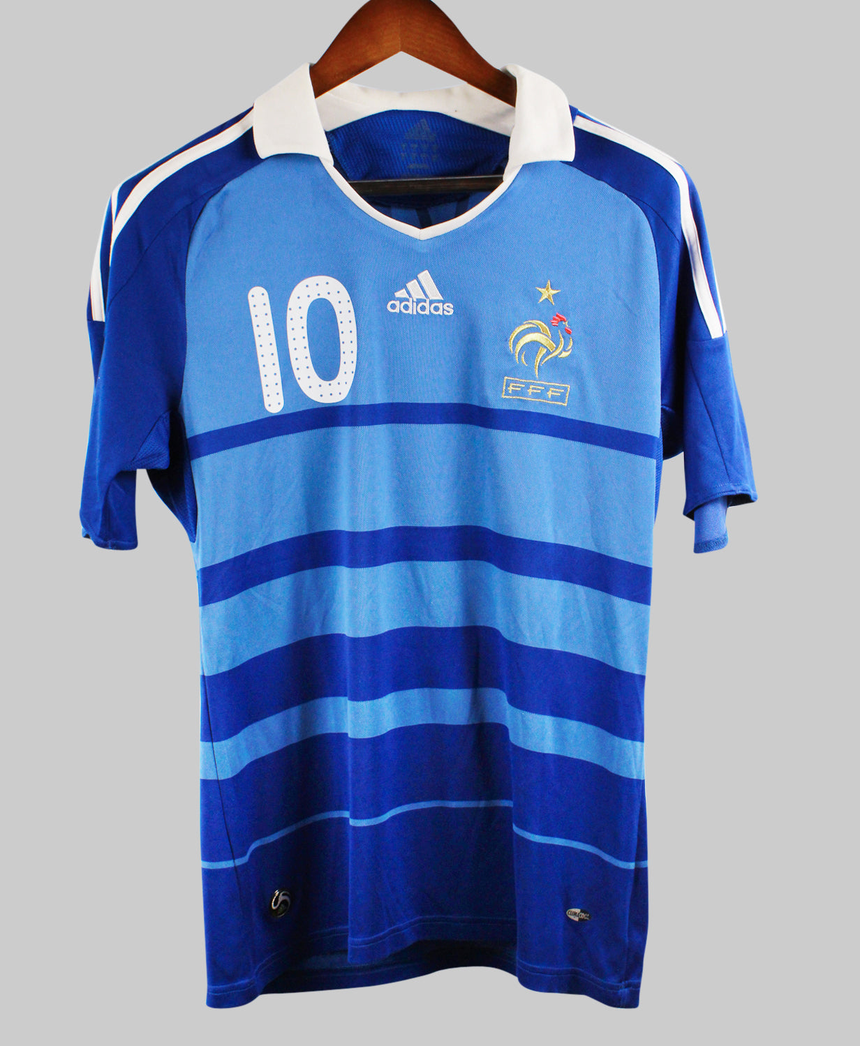 France 2008-09 Benzema Home Kit (S)