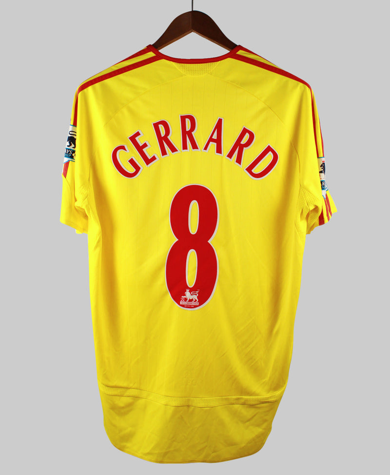 Liverpool 2006-07 Gerrard Away Kit (L)