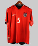 England 2002-03 Ferdinand Away Kit (XL)