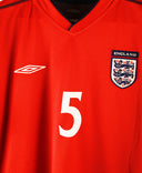 England 2002-03 Ferdinand Away Kit (XL)