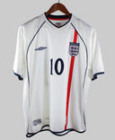England 2001-02 Owen Home Kit (L)
