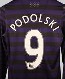 Arsenal 2012-13 Podolski Player Issue Long Sleeve Away Kit (S)