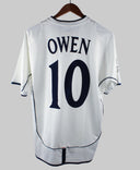 England 2001-02 Owen Home Kit (L)
