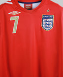 England Beckham 2006 Away Kit (L)