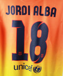 Barcelona 2012-13 Jordi Alba Away Kit (M)
