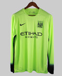 Manchester City 2015-16 De Bruyne Long Sleeve Third Kit (L)