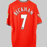 Manchester United 2000-01 Beckham Home Kit (XL)