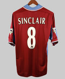 West Ham United 1998-99 Sinclair Home Kit (L)