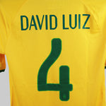 Brazil 2014-15 David Luiz Home Kit  (S)