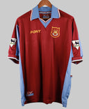 West Ham United 1998-99 Sinclair Home Kit (L)
