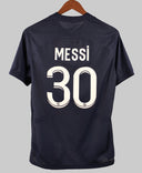 PSG 2022-23 Messi Player Issue Sponsorless Home Kit (M)
