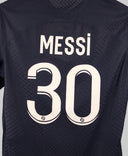 PSG 2022-23 Messi Player Issue Sponsorless Home Kit (M)