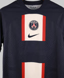 PSG 2022-23 Messi Player Issue Sponsorless Home Kit (M)