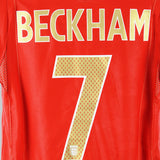 England 2006-07 Beckham Away Kit (S)