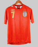 England 2006-07 Beckham Away Kit (S)