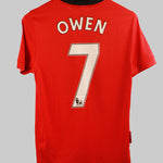Manchester United 2009-10 Owen Home Kit  (S)