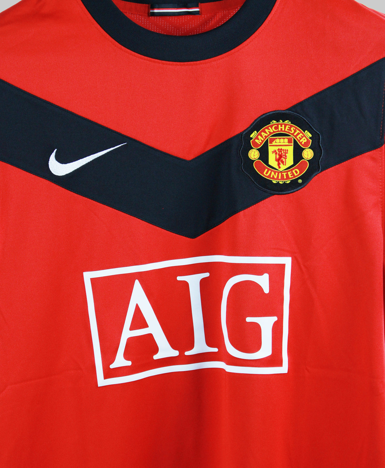 Manchester United 2009-10 Owen Home Kit  (S)