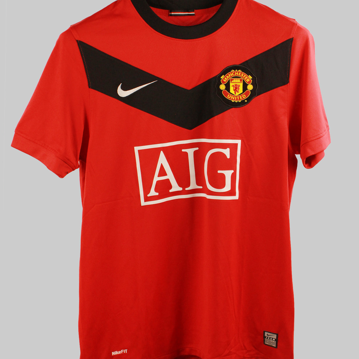 Manchester United 2009-10 Owen Home Kit  (S)
