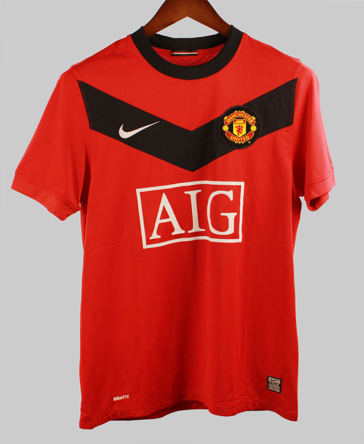Manchester United 2009-10 Owen Home Kit  (S)