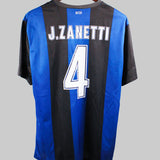 Inter Milan 2012-13 J. Zanetti Home Kit  (XL)