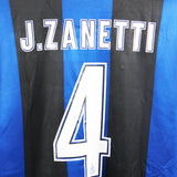 Inter Milan 2012-13 J. Zanetti Home Kit  (XL)