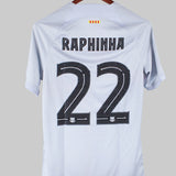 Barcelona 2022-23 Raphinha Short Sleeve Third Kit (S)