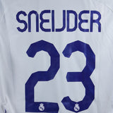Real Madrid 2007-08 Sneijder Home Kit  (M)