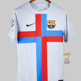 Barcelona 2022-23 Raphinha Short Sleeve Third Kit (S)