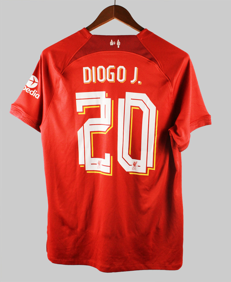 Liverpool 2022-23 Diogo J Home Kit (L)