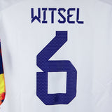 Belgium 2022-23 Witsel Short Sleeve Away Kit (L)