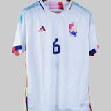 Belgium 2022-23 Witsel Short Sleeve Away Kit (L)