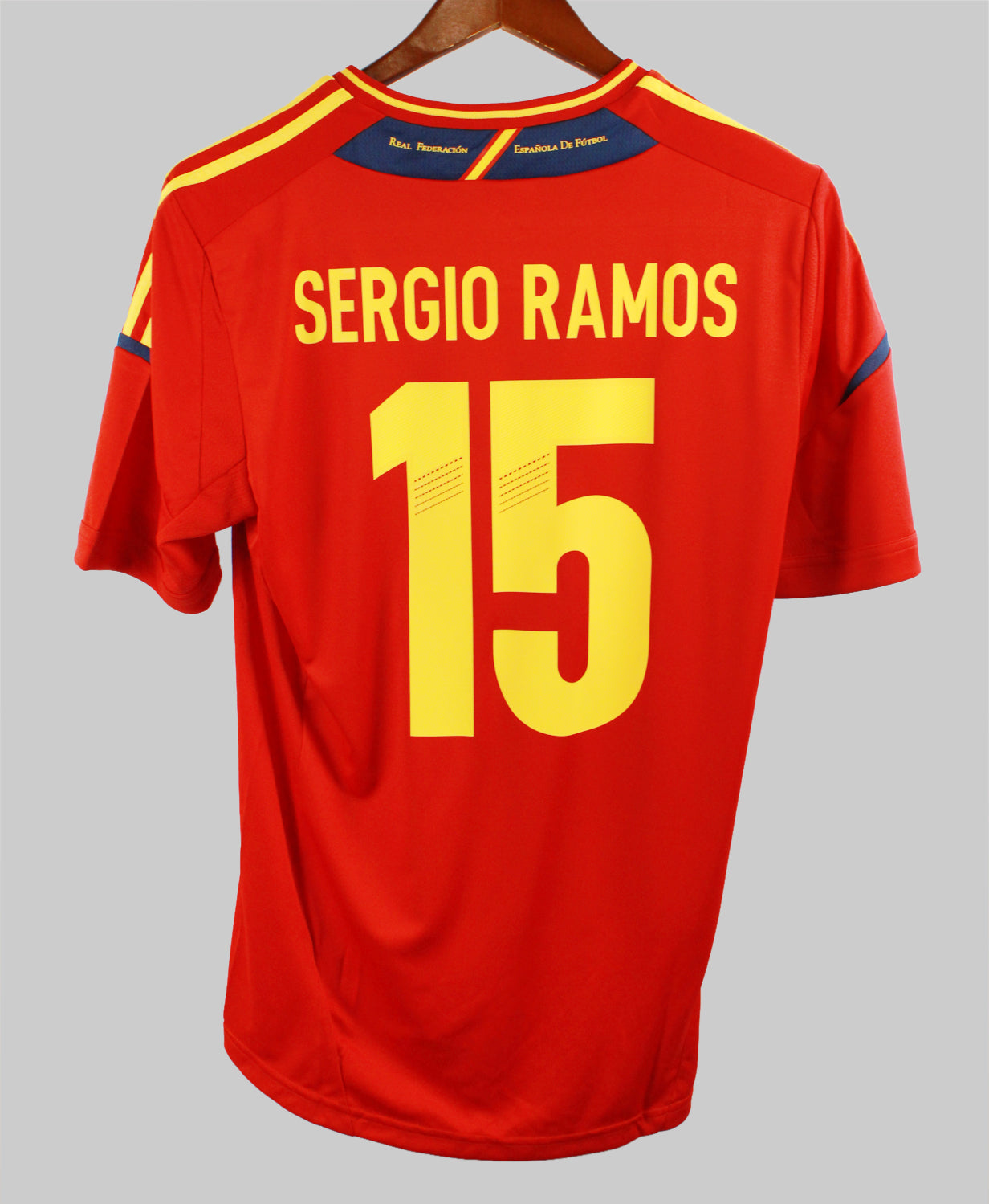 Spain 2012 Sergio Ramos Home Kit W/ Tags (M)