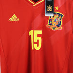 Spain 2012 Sergio Ramos Home Kit W/ Tags (M)