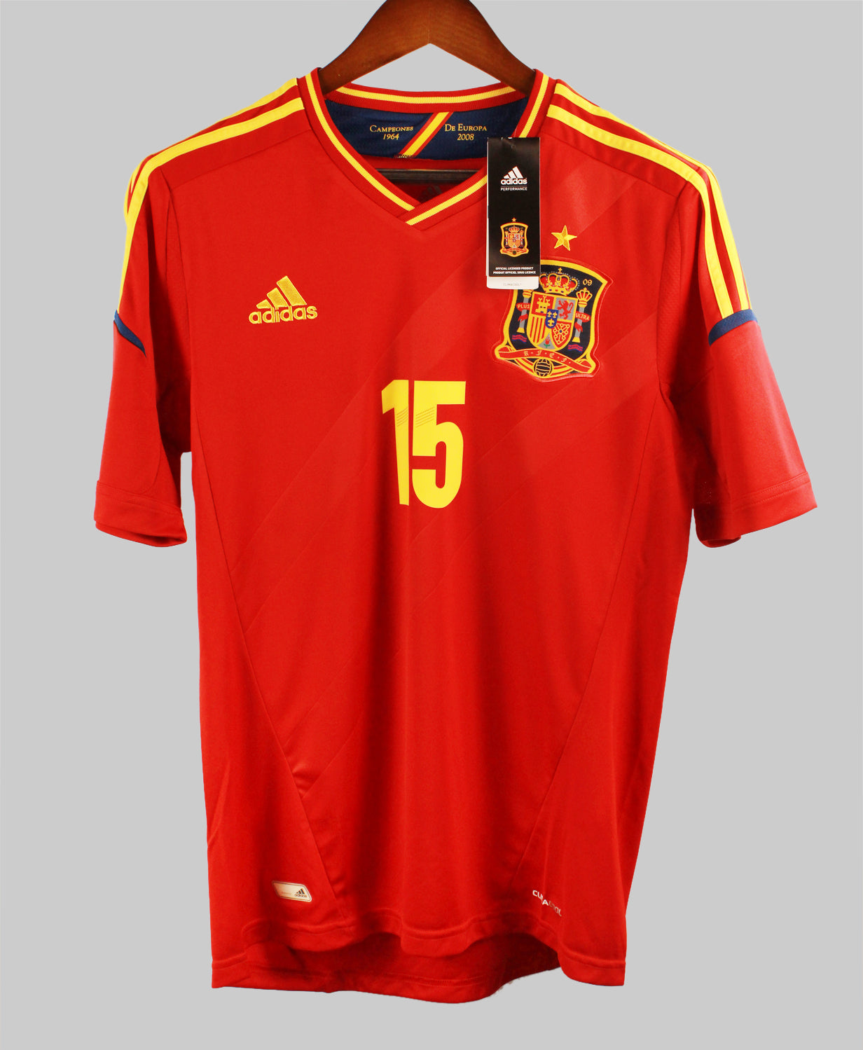 Spain 2012 Sergio Ramos Home Kit W/ Tags (M)