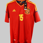 Spain 2012 Sergio Ramos Home Kit W/ Tags (M)