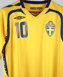 Sweden 2008 Ibrahimovic Home Kit (M)