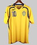 Sweden 2008 Ibrahimovic Home Kit (M)