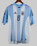 Argentina 2002-03 Zanetti Home Kit  (M)