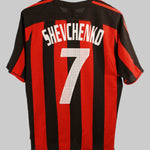 AC Milan 2003-04 Shevchenko Home Kit  (M)