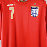 England 2006-07 Beckham Away Kit (2XL)