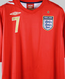 England 2006-07 Beckham Away Kit (2XL)