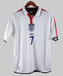 England 2003-04 Beckham Home Kit (M)