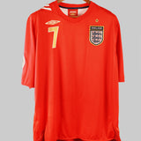 England 2006-07 Beckham Away Kit (2XL)