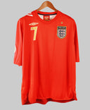 England 2006-07 Beckham Away Kit (2XL)